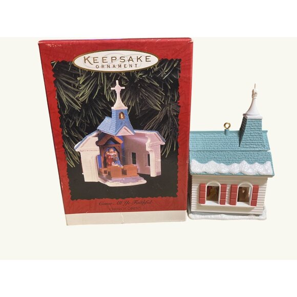 Hallmark Come All Ye Faithful collector's Choice 1996 Hallmark ornament - Picture 2 of 11